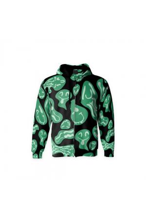 bluza rozpinana smiley pink - bluza