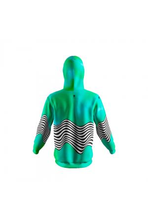 kangurek wavy turquoise - bluza