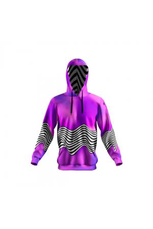 kangurek wavy violet - bluza
