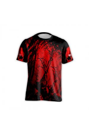 koszulka red skulls - koszulka