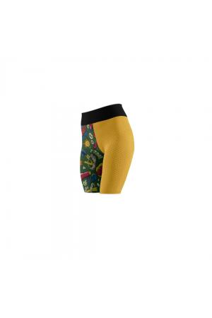 legginsy do kolana pop art - legginsy