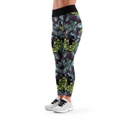 Zapytaj — legginsy długie violet koi