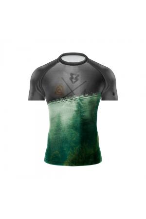 rashguard foggy forest - rashguard