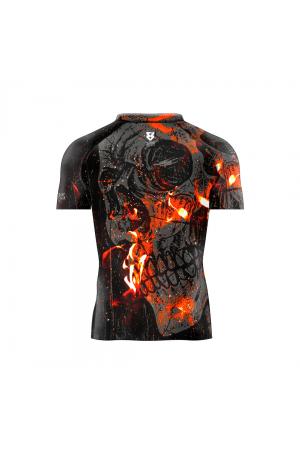 rashguard hot skull - rashguard