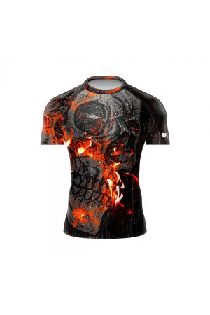 rashguard hot skull - rashguard