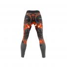 legginsy długie hot skull